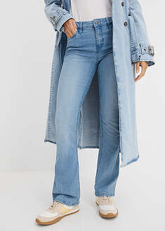 Vaqueros bootcut, mid waist, elásticos