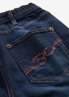 Vaqueros rectos con talle medio y cintura cómoda