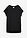 Camiseta larga de algodón puro - Negro - bonprix