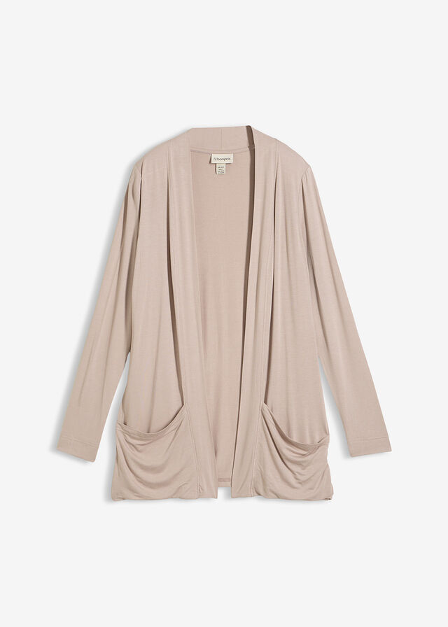 Chaqueta de mezcla de viscosa suave