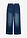 Vaqueros con pernera ancha, mid waist, con cintura cómoda - Denim desgastado - bonprix