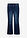 Vaqueros bootcut, mid waist, moldeadores - denim oscuro - bonprix