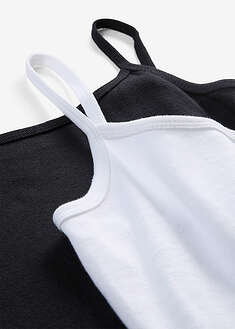 Top con tirantes finos (2 unidades)