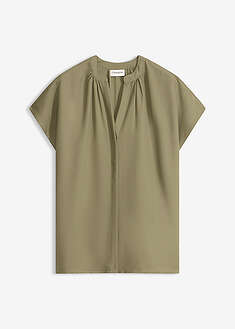 blusa-de-manga-corta-con-botones-ocultos