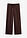 Pantalón Marlene de mezcla de lino - Marrón oscuro - bonprix
