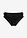 Braga de bikini de tiro alto - Negro - bonprix