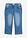 Vaqueros capri con corte ajustado y talle medio - Azul piedra - bonprix