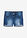 Shorts vaqueros, mid waist - Denim - bonprix