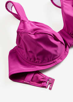 Top de bikini reductor con tirantes anchos