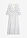 Vestido largo de viscosa estructurada con efecto brillante - Blanco-azul - bonprix