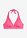 Top de bikini halter con escote en V - Rosa - bonprix