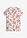 Blusa de manga corta de viscosa pura - Blanco lana de flores - bonprix