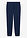Pantalón de muselina de algodón puro con corte regular y tapered - azul tinta - bonprix