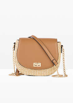 Bolso de estilo bandolera de paja