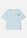 Camiseta holgada de algodón orgánico con un gran estampado en la espalda - azul pálido - bonprix
