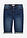 Bermudas vaqueras, mid waist, con cintura cómoda - denim intenso - bonprix