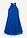 Vestido asimétrico de gasa - Azul marino - bonprix