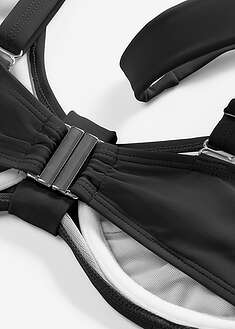 Top de bikini reductor con tirantes anchos