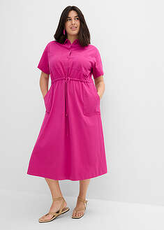 Vestido de punto de algodón elástico