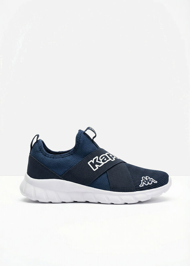 Cómodas zapatillas deportivas sin cordones de material suave de Kappa