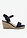 Sandalias de tacón con cuña - Azul marino - Tamaris