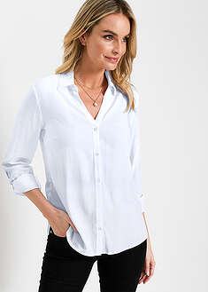 Blusa de viscosa fluida