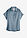 Blusa de manga corta de muselina ligera - Azul ahumado - bonprix
