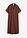 Vestido tipo caftán de muselina suave - marrón - bonprix