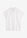 Blusa holgada de algodón de popelín con manga corta - Blanco lana - bonprix