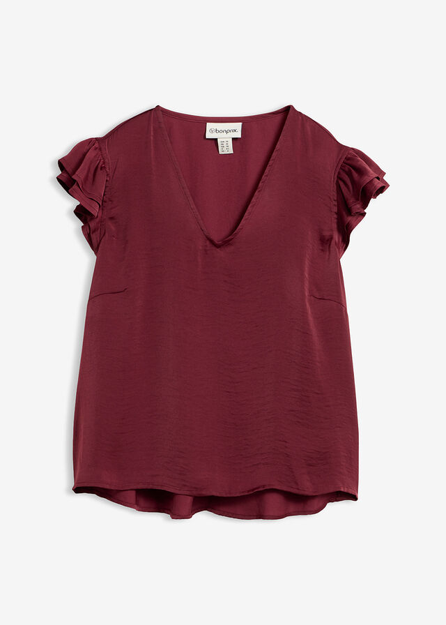 Blusa con volantes