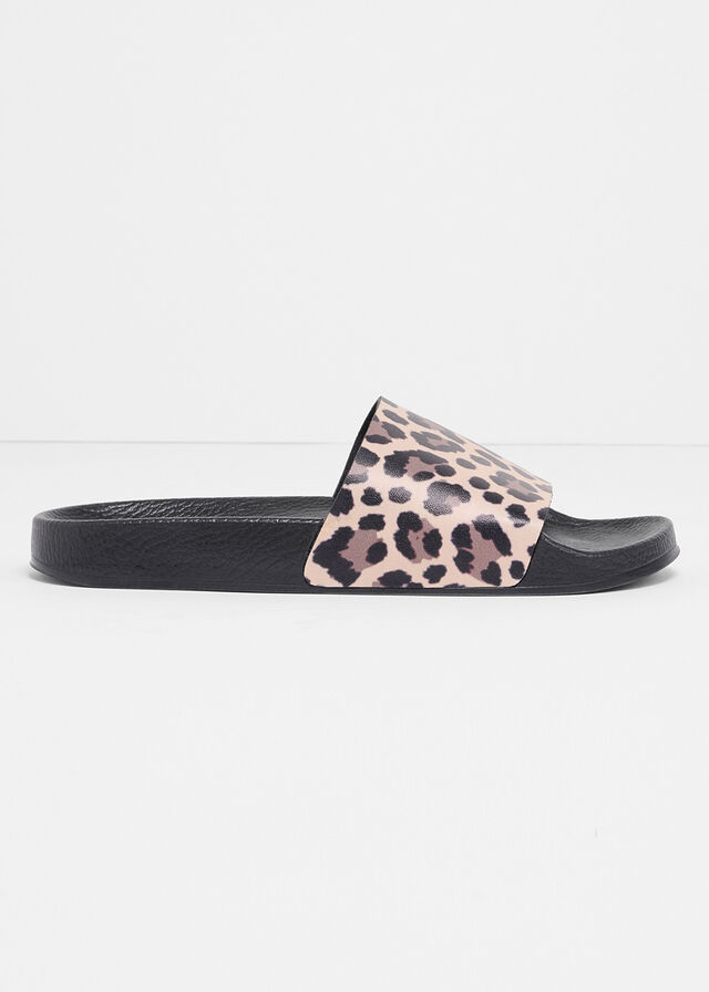 Mules con estampado animal