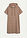 Vestido tipo sudadera con capucha - Marrón grisáceo - bonprix