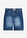 Bermudas vaqueras de talle medio - Denim desgastado - bonprix