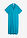 Vestido tipo caftán de muselina suave - Azul laguna - bonprix