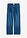 Vaqueros wide leg, cropped, high waist, con cintura cómoda - Azul piedra - bonprix