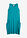Vestido de punto de algodón con bolsillos - Turquesa cobalto - bonprix