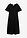Vestido midi de punto de algodón - Negro - bonprix