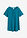 Camiseta con corte en A y manga corta - turquesa - bonprix