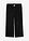 Pantalón 3/4 con cintura cómoda, de viscosa - Negro - bonprix