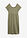 Vestido midi de algodón orgánico puro - Verde oliva - bonprix