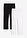 Leggings capri de corte ajustado (2 unidades) - Blanco+negro - bonprix