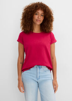 Camiseta tipo boxy