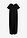 Vestido largo de algodón puro - Negro - bonprix