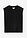 Camiseta holgada de algodón orgánico puro - Negro - bonprix