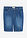 Bermudas vaqueras de talle medio - Denim desgastado - bonprix