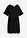 Vestido de muselina con bordado calado - Negro - bonprix