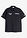 Camisa de manga corta de algodón orgánico puro - Negro - bonprix