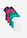 Camiseta de cuello redondo y manga corta (5 unidades) - Esmeralda/uva/fucsia/blanco/verde menta - bonprix
