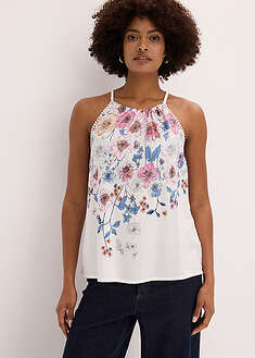 Blusa de viscosa fluida