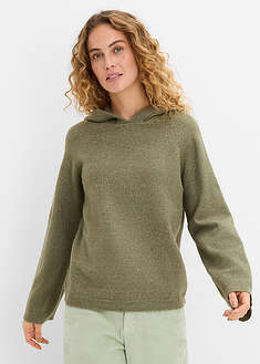 Sudadera de punto con capucha